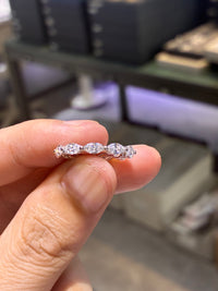 for jackie pope  balance payment （18k whtie gold band）