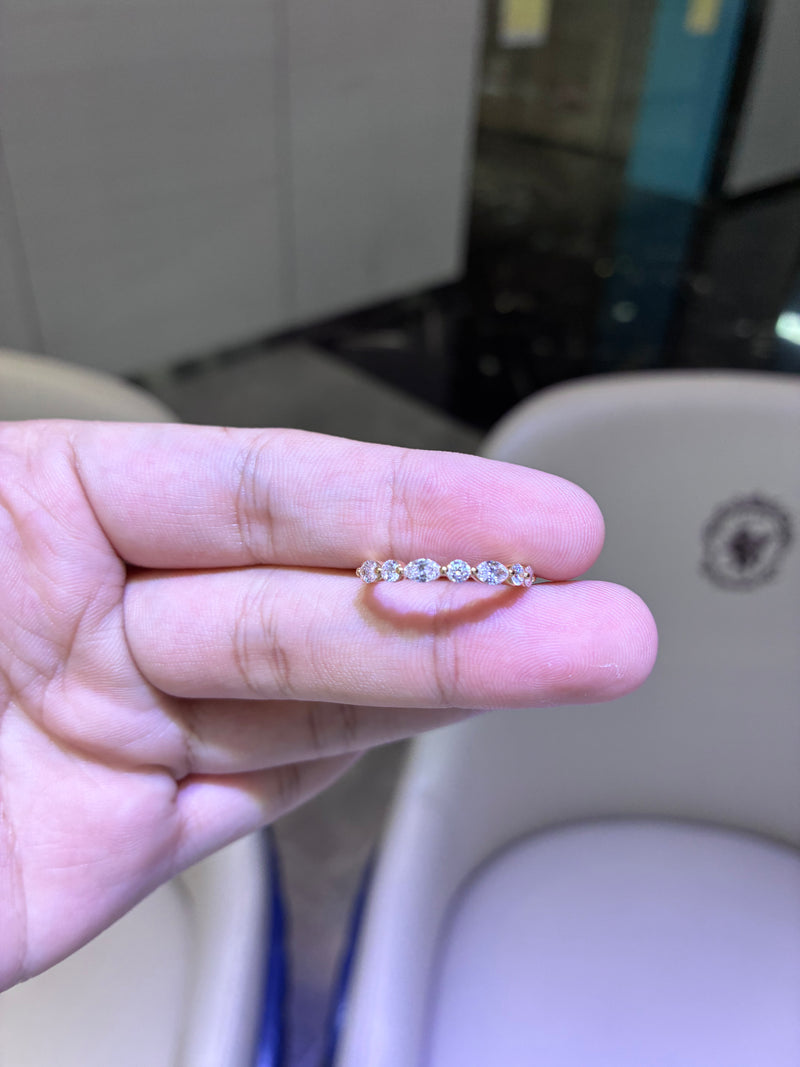 For Miss Cupcake 18k yellow gold with 0.569ct diamonds