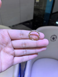 For Miss Cupcake 18k yellow gold with 0.569ct diamonds