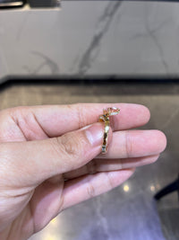 remaining balance For Shawna 14k yellow gold ring with 2ct main pink diamond without side stone