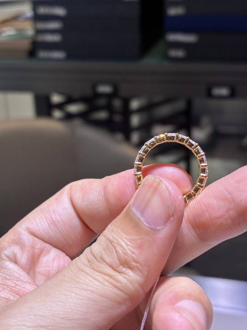 for lvan 14k eternity ring