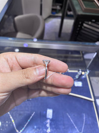 Deposit For NursePurple 18k white gold ring with 1ct D VVS2 main diamond