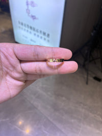 For Racy 18k yellow gold band