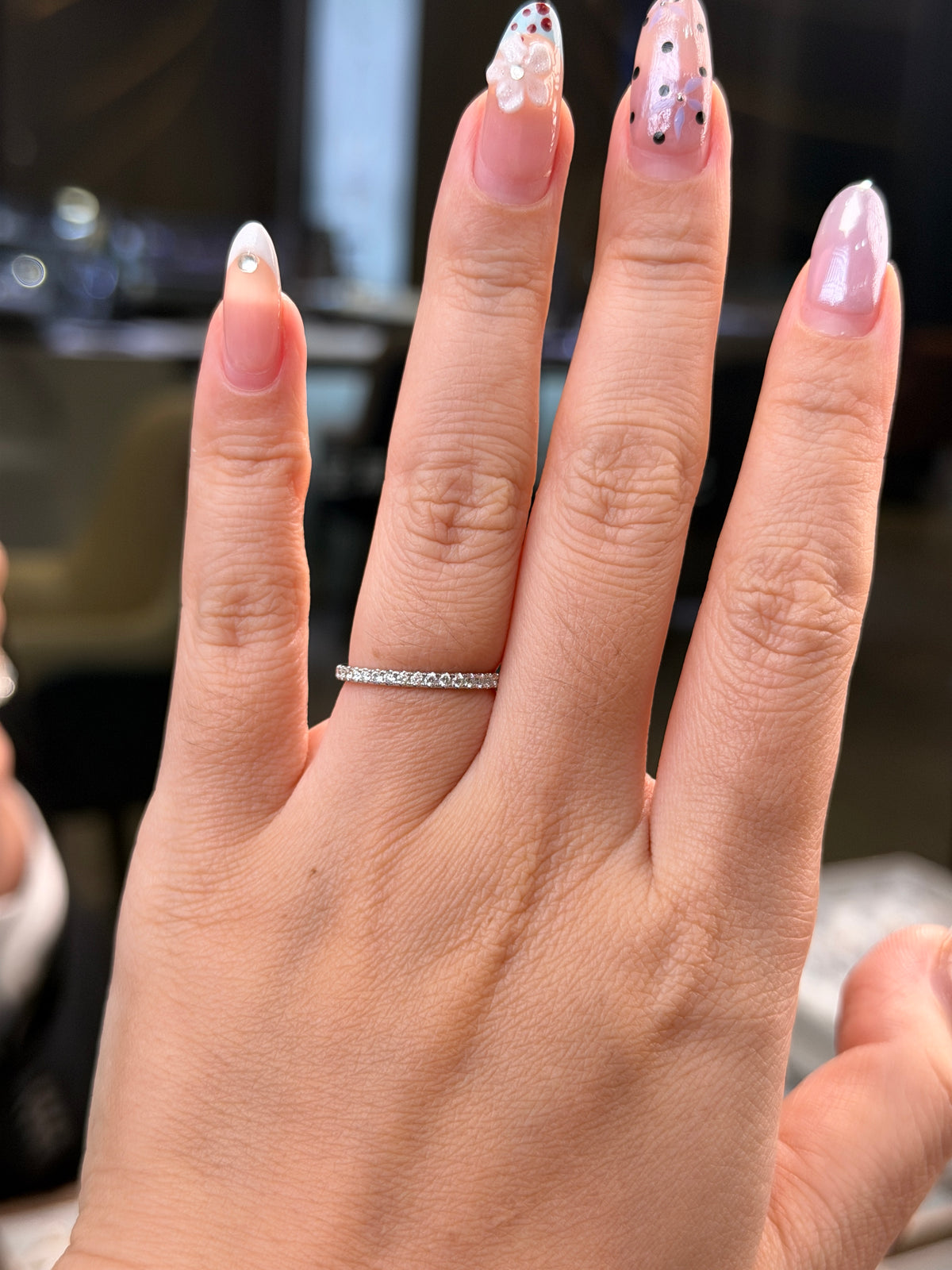 For 6ekhmet 14k solid rose gold 0.48carat, 2mm band(custom piece)