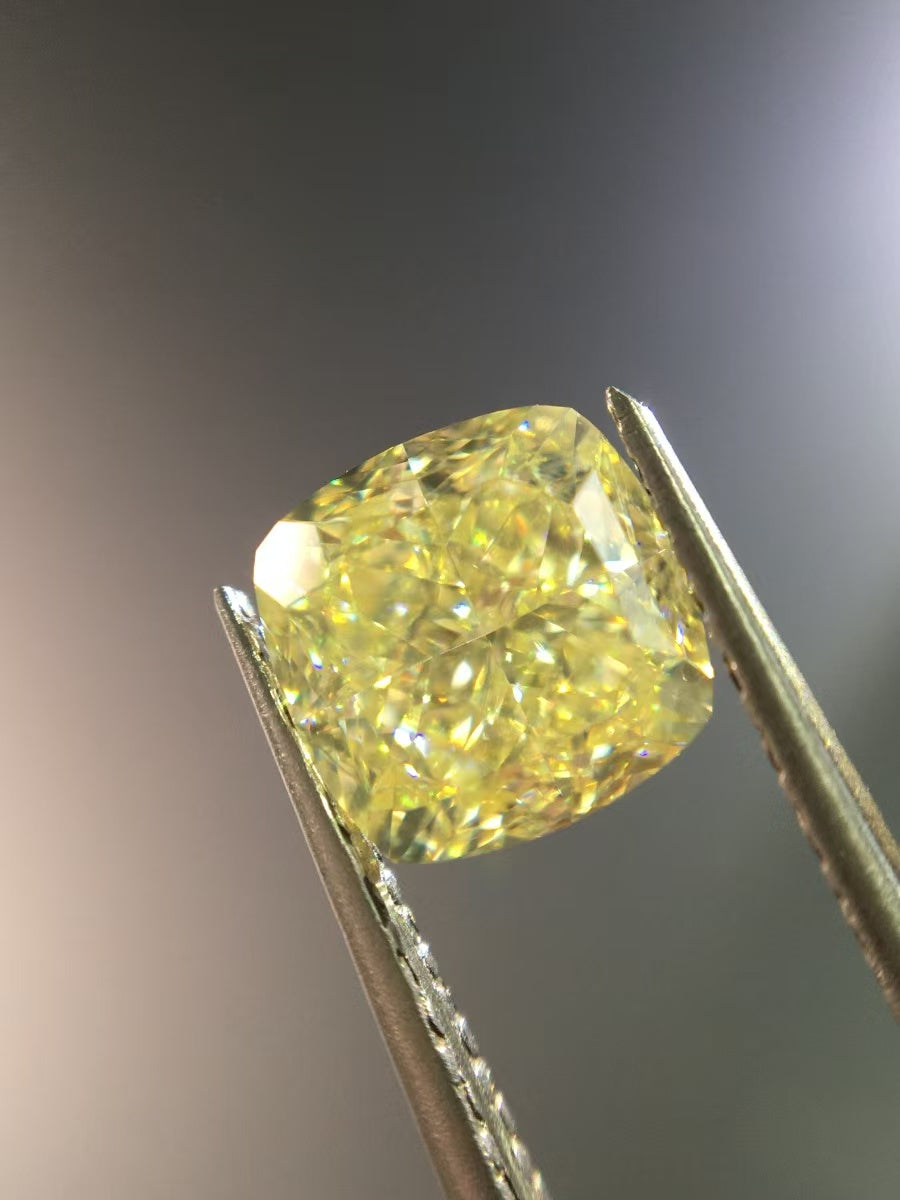 For Penny cash 2.01ct Natrual E/Sl1 Cushion Modified Brilliant Cut 18k
