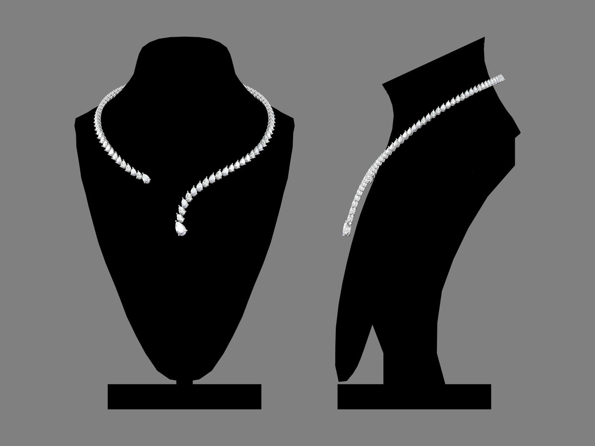 Deposit for Sherry 14k white gold necklace