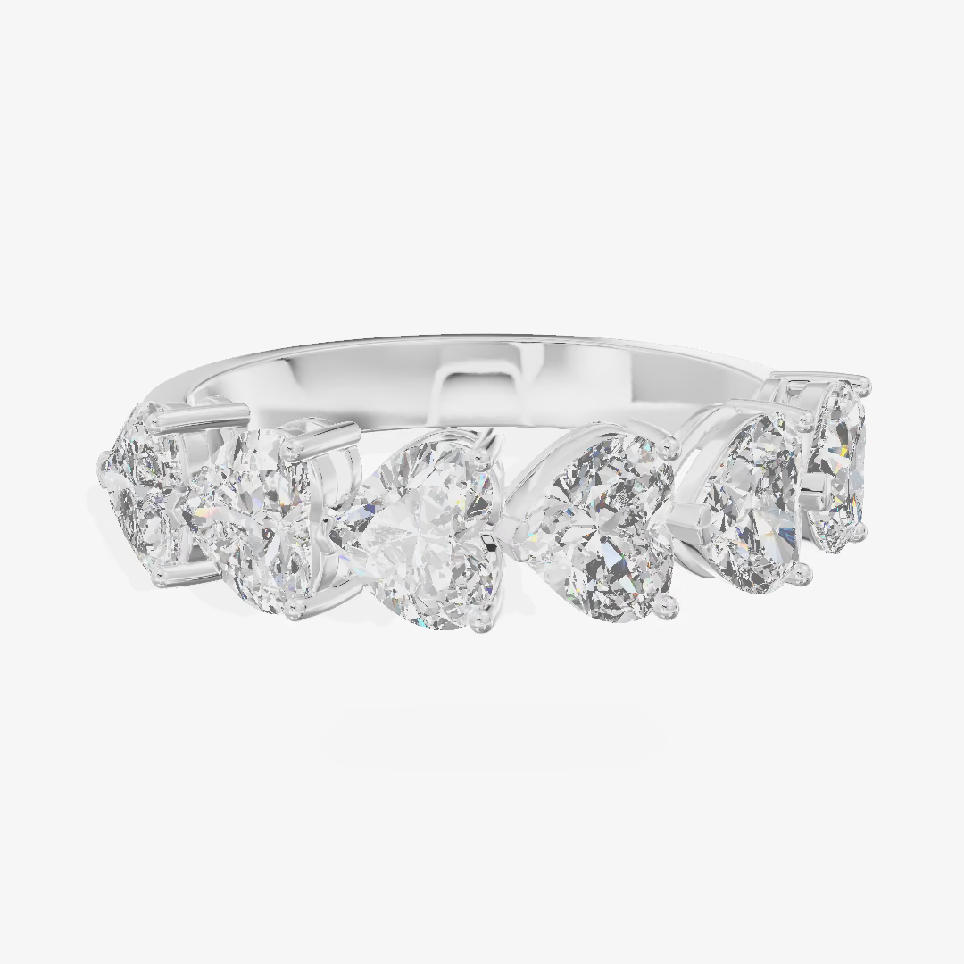 Heart Engagement Ring (1.75 ct. tw.) in 18K White Gold