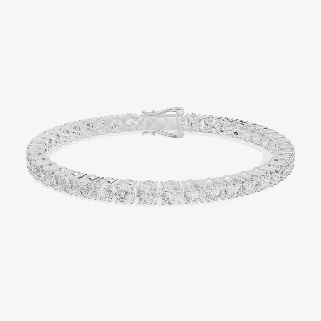 Round Tennis Bracelet (7.2 ct. tw.) in Platinum