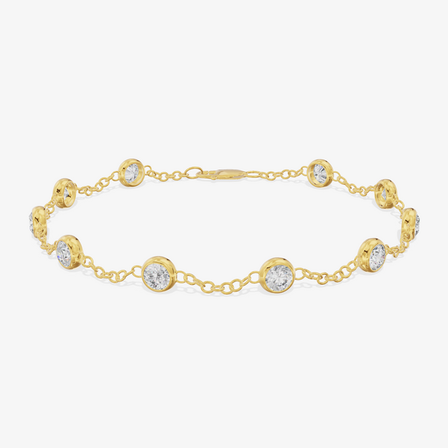 Round Bracelet (2.07 ct. tw.) in 18K Yellow Gold