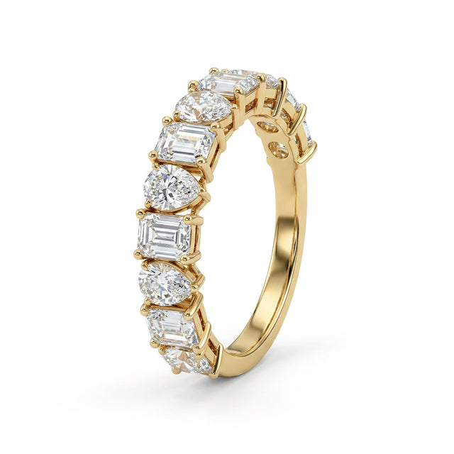 Eternity Emerald Engagement Ring (1.58 ct. tw.) in 18K Yellow Gold