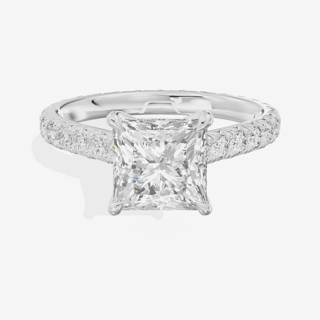 Sincere Princess Eternity Ring (3/5 ct. tw.) in Platinum