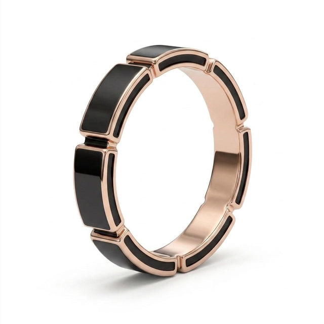 Wedding Band in 18K Rose Gold