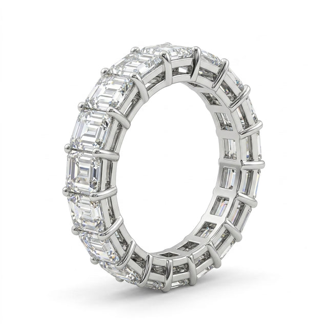 Eternity Emerald Engagement Ring (2.26 ct. tw.) in 18K White Gold