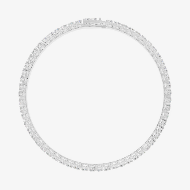 Round Tennis Bracelet (3.08 ct. tw.) in Platinum