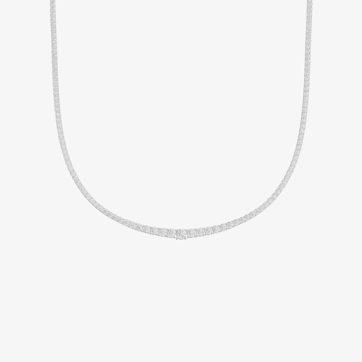 Round Necklace (7/8 ct. tw.) in Platinum