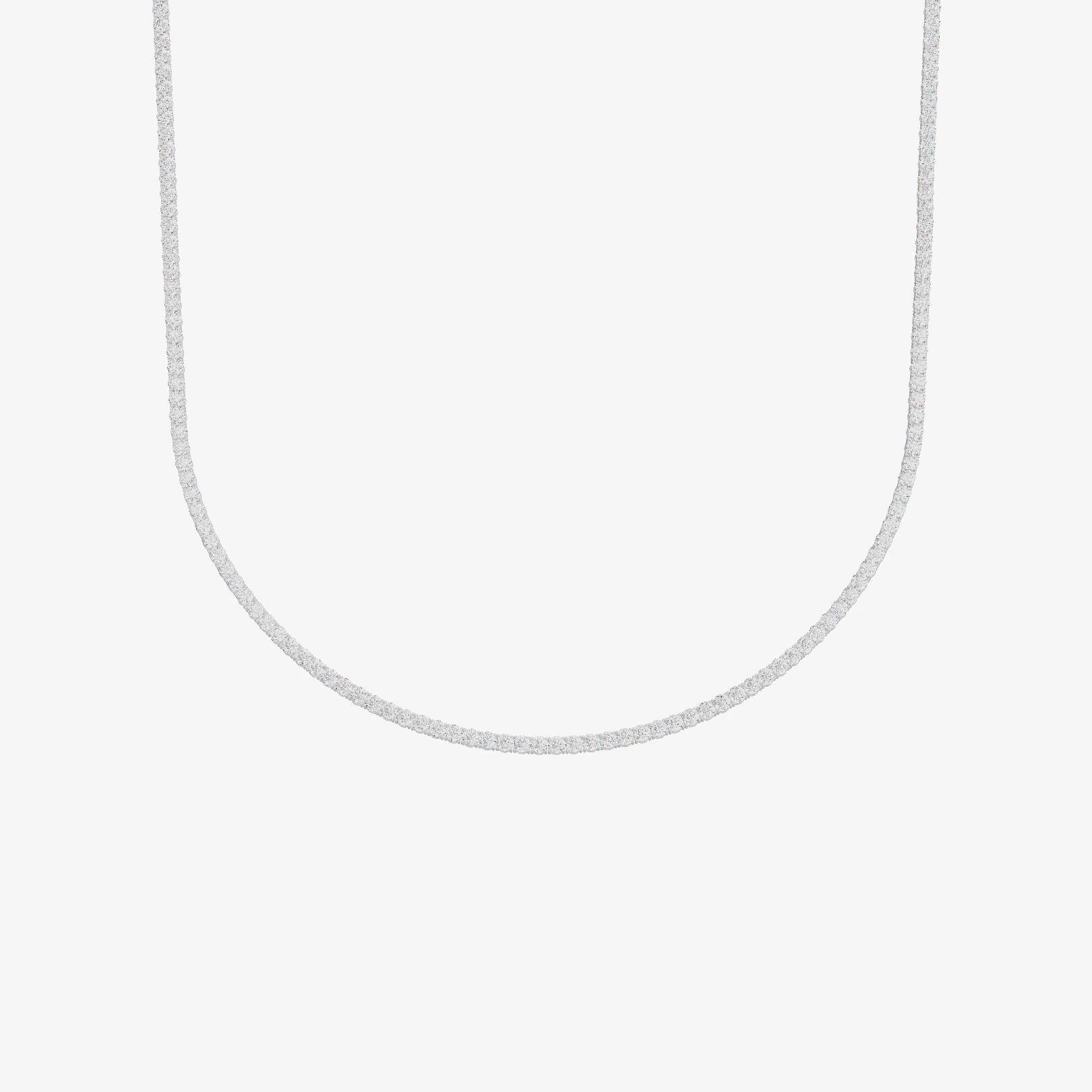 Round Necklace (10.27 ct. tw.) in Platinum