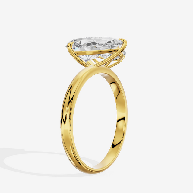 Toi et Moi Two Pear Engagement Ring (1.53 ct. tw.) in 14K Yellow Gold