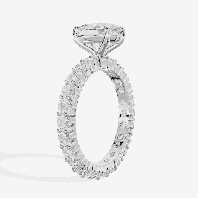 Vowsae Oval Eternity Ring (3/4 ct. tw.) in 14K White Gold