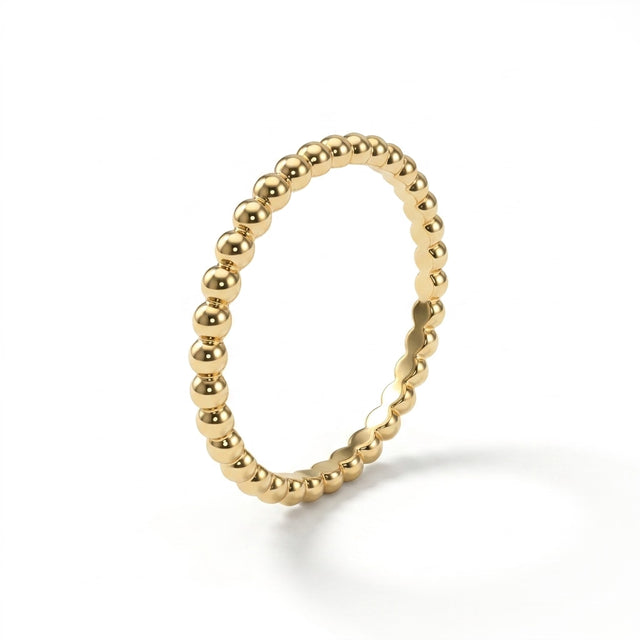 Wedding Band in 18K White Gold