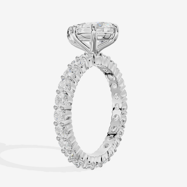 Vowsae Pear Eternity Ring (3/4 ct. tw.) in 14K White Gold