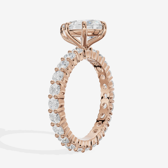 Vowsae Pear Eternity Ring (3/4 ct. tw.) in 14K Rose Gold