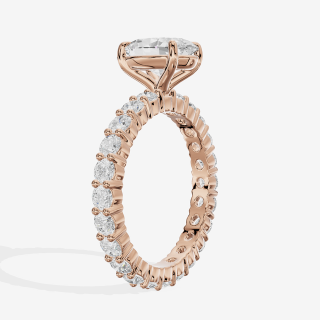 Vowsae Oval Eternity Ring (3/4 ct. tw.) in 18K Rose Gold