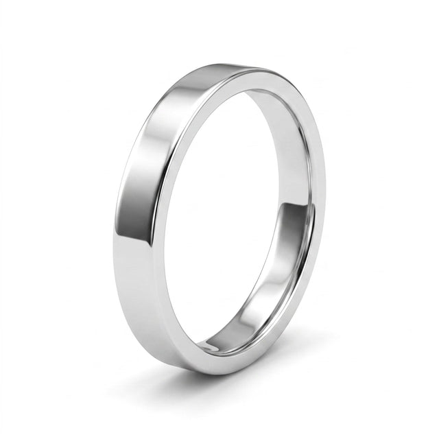 Wedding Band in 18K White Gold