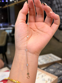 Customization for Jennifer Marquis Bracelet in 0.555 total carats in 14k solid yellow gold