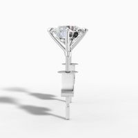 2.00ct t.w. Round Lab-Grown Diamond Martini Stud Earrings — 18K White Gold