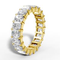 4.252-carat radiant Lab-Grown Diamond  Ring — 18K yellow gold