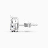 18K White Gold Pear Shape Lab-Grown Diamond Drop Earrings (2.20ctw, D-E VVS1)